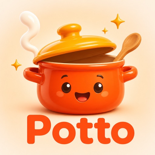 Potto - meal planner App Store 图标
